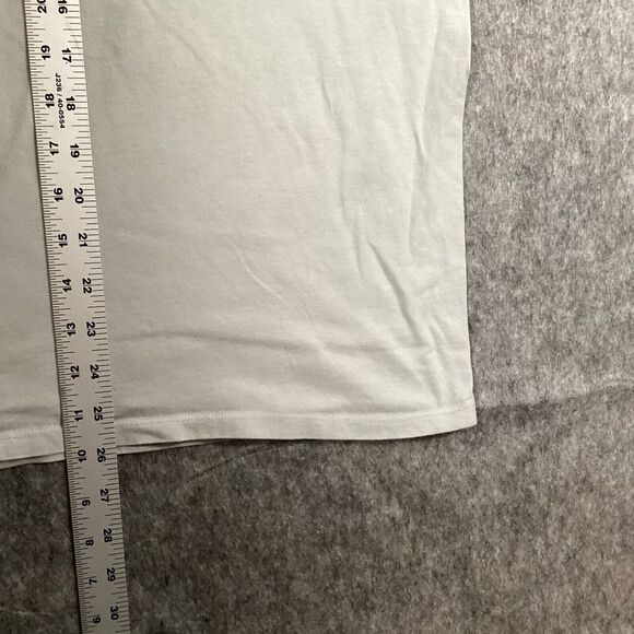 Jordan Men's T-Shirt Size L Gray Graphic Print Short‎ Sleeves Crew Neck Nike Air - Picture 5 of 6